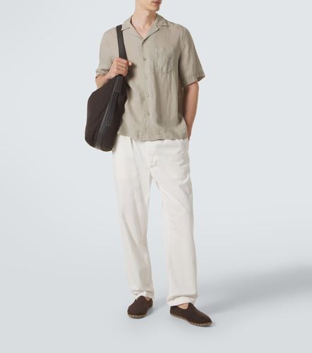 Angelo linen bowling shirt - Frescobol Carioca - Modalova