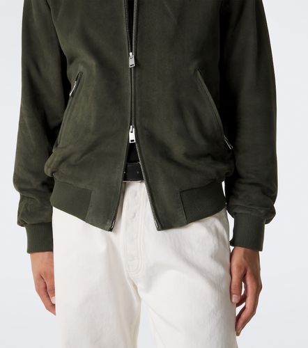 Arma Didier suede bomber jacket - Arma - Modalova