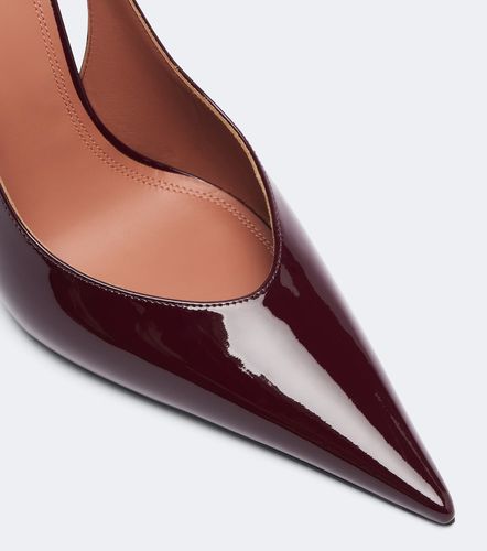 Pumps slingback Anok in vernice - Amina Muaddi - Modalova