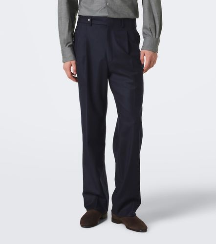 Stòffa Pantalones anchos de lana y cachemir - Stoffa - Modalova