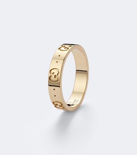 Anillo Icon de oro amarillo de 18 ct - Gucci - Modalova