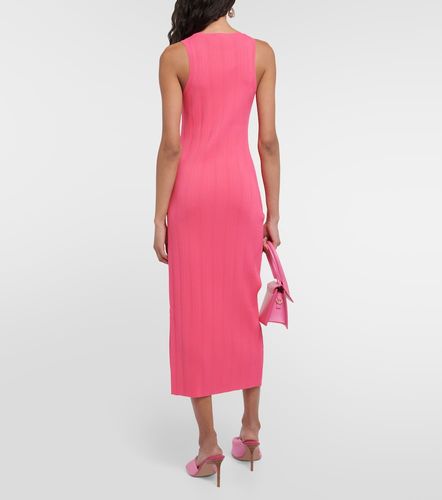 Frame Ribbed-knit midi dress - Frame - Modalova