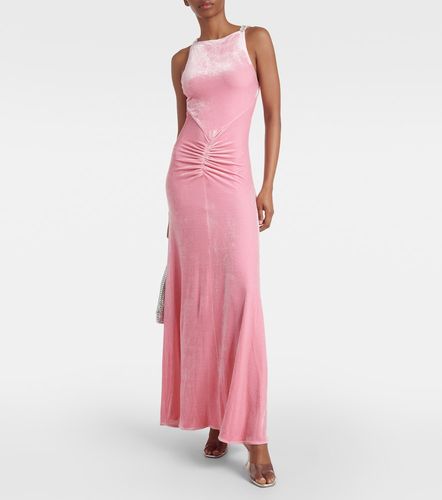 Verziertes Abendkleid aus Samt - Rabanne - Modalova