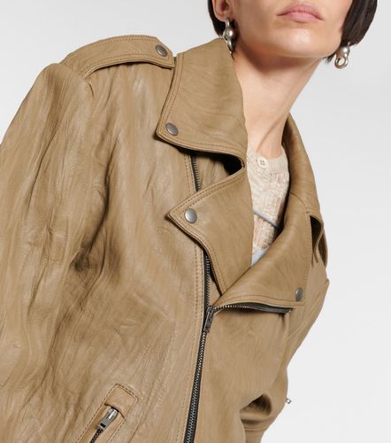 Linor oversized belted leather jacket - Acne Studios - Modalova
