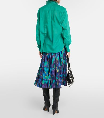 Camicia in cotone con volant - Marant Etoile - Modalova