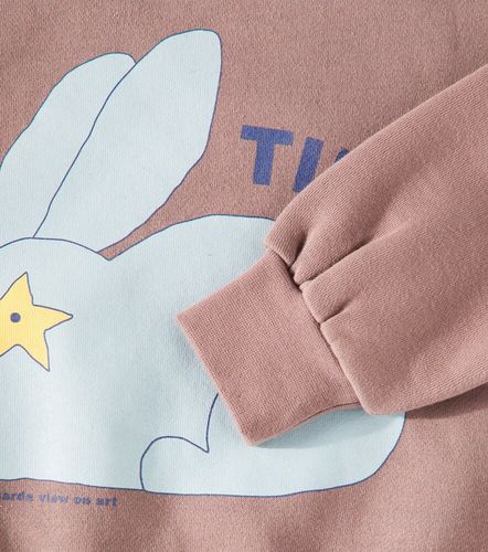 Sudadera Rabbit de algodón estampada - Tinycottons - Modalova