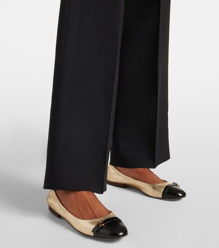 Tod's Metallic leather ballet flats - Tod's - Modalova