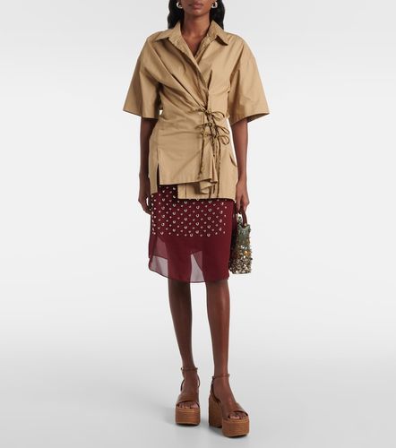 Leather platform espadrilles - Gianvito Rossi - Modalova