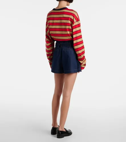 The Paper Bag belted denim shorts - Frame - Modalova