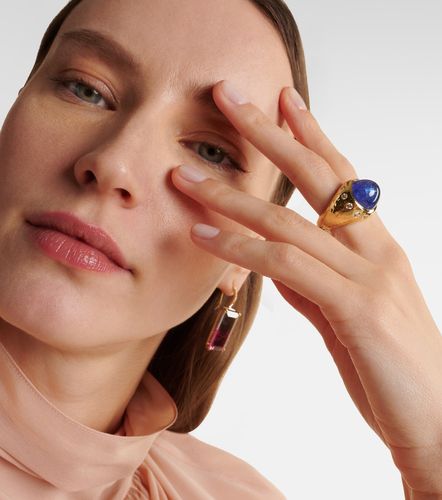 Anello Blossom in 18kt con tanzanite e diamanti - Octavia Elizabeth - Modalova
