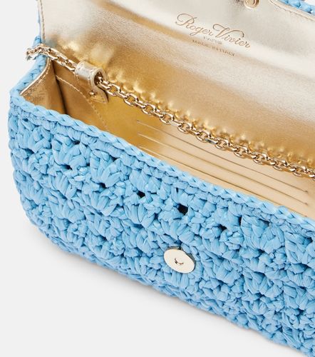 Jeu De Fille raffia shoulder bag - Roger Vivier - Modalova