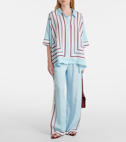 Camisa oversized Bowman estampada - Simkhai - Modalova