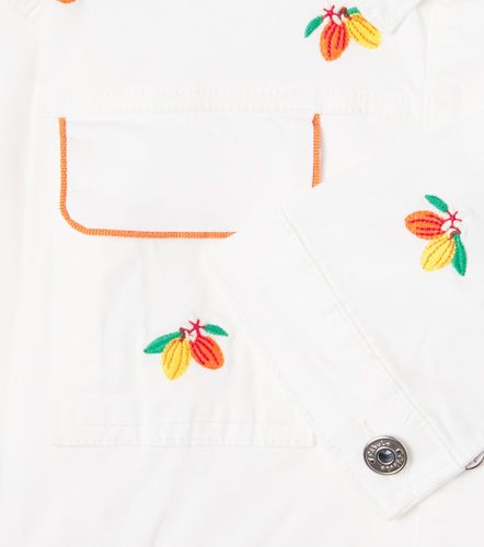 Fábula Chaqueta Cacau de sarga en mezcla de algodón - Fabula - Modalova
