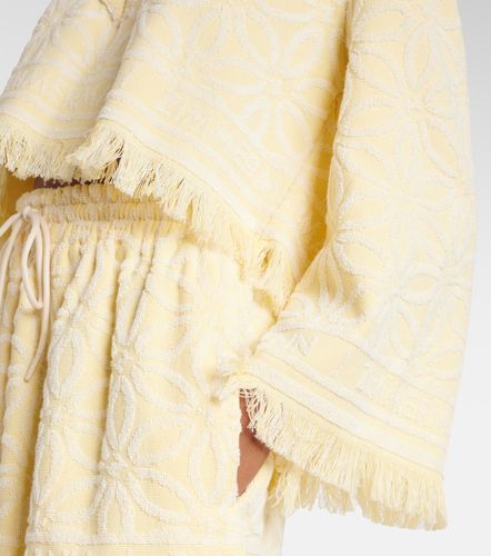 Top cropped Coco in cotone con cappuccio - Zimmermann - Modalova