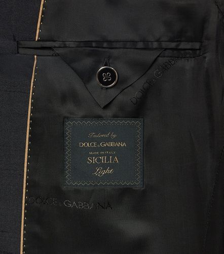 Dolce&Gabbana Silk twill suit - Dolce&Gabbana - Modalova