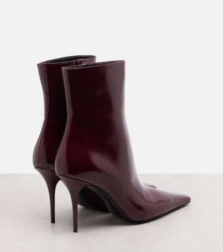 Ashley 90 leather ankle boots - Saint Laurent - Modalova