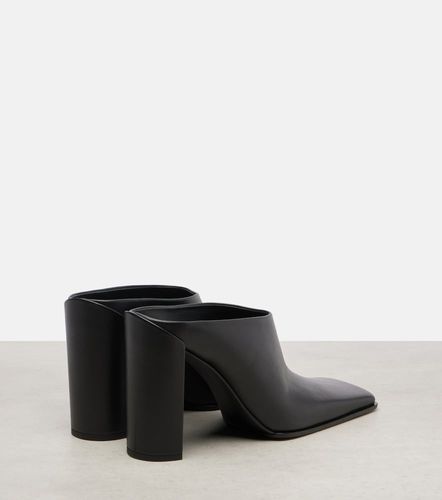 Alaia 90 leather mules - Alaia - Modalova