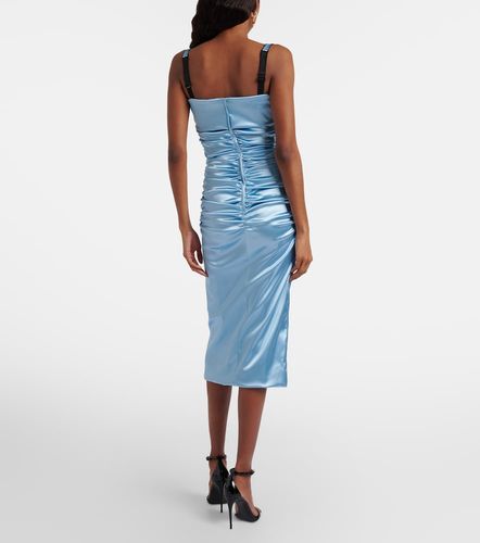 Cocktailkleid aus Satin - Dolce&Gabbana - Modalova
