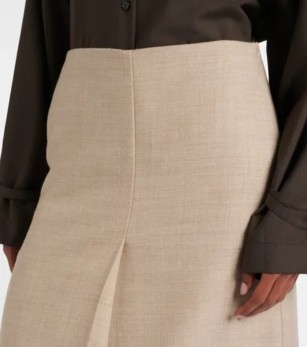 Duggan virgin wool midi skirt - Joseph - Modalova