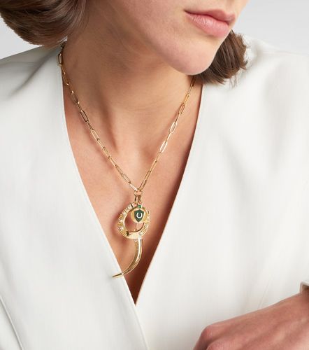Collar Protection de oro de 18 ct con diamantes - FoundRae - Modalova