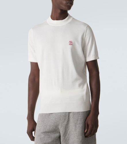 T-shirt in jersey di cotone - Brunello Cucinelli - Modalova