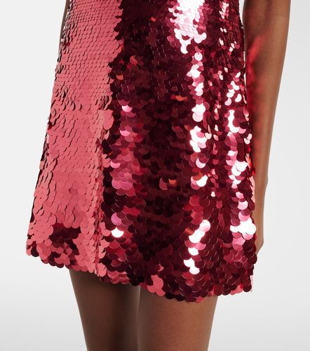 Sequined open-back minidress - Alex Perry - Modalova