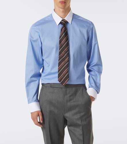 Camisa de satén de algodón a rayas - Tom Ford - Modalova