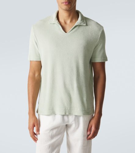 Polo in spugna di cotone - Thom Sweeney - Modalova