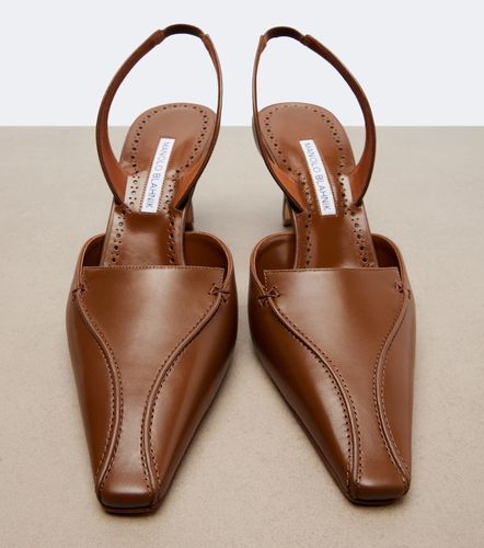 Pumps slingback Cleo in pelle - Manolo Blahnik - Modalova