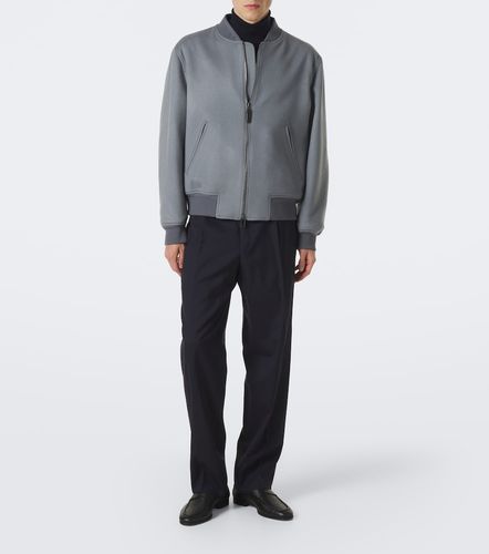 Brioni Bomber in lana e cashmere - Brioni - Modalova
