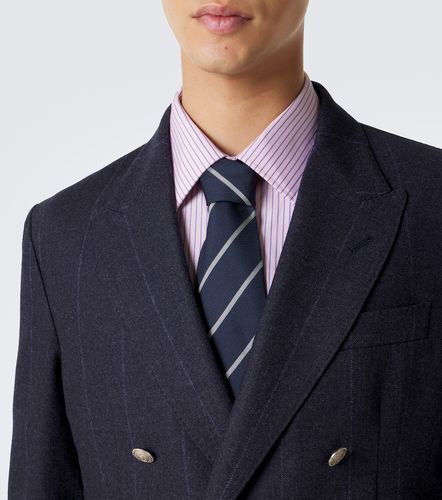 Corbata de seda a rayas - Ralph Lauren Purple Label - Modalova