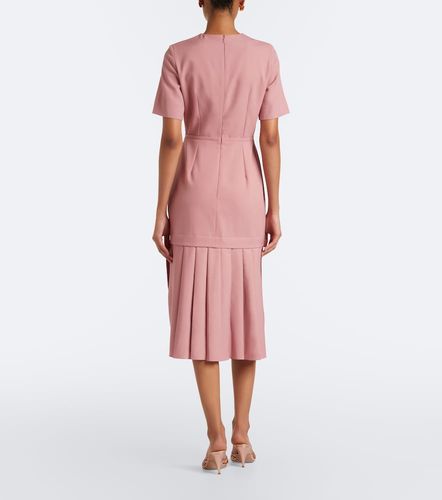 Abito midi in twill con ricamo - Erdem - Modalova