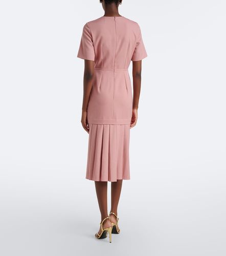 Besticktes Midikleid aus Twill - Erdem - Modalova