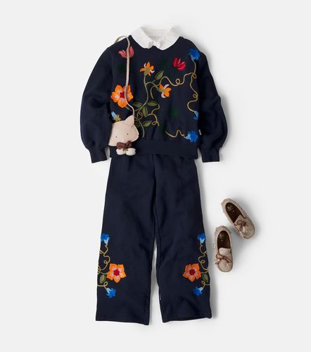 Sudadera Marge de jersey de algodón floral - Molo - Modalova