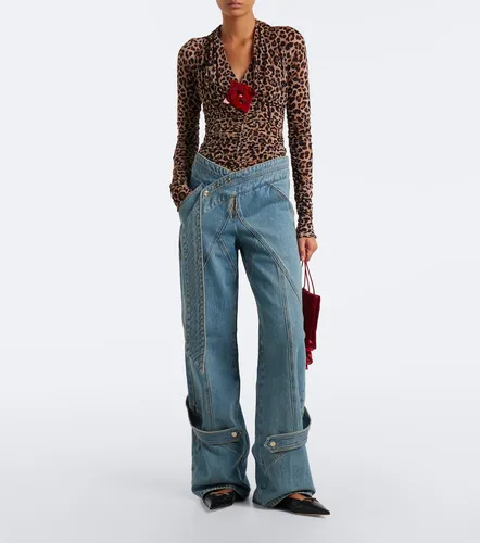 Blumarine Wide-Leg Jeans - Blumarine - Modalova
