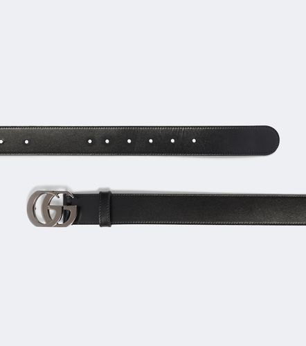 Gürtel Cut Double G Marmont aus Leder - Gucci - Modalova