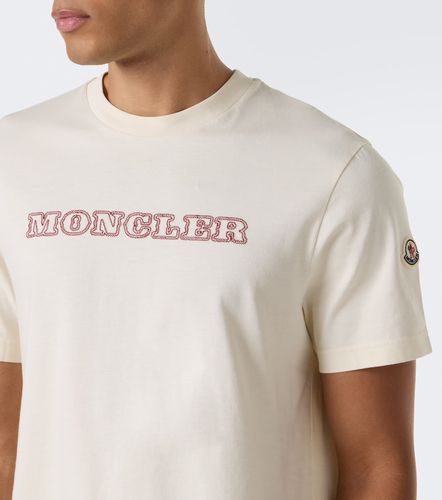Moncler T-Shirt aus Baumwoll-Jersey - Moncler - Modalova