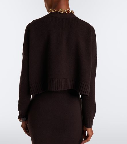 Cárdigan cropped de lana y cachemir - Max Mara - Modalova