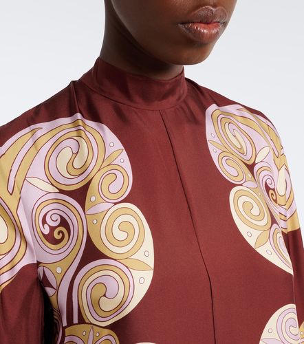Maxikleid Kells Swirl aus Seidensatin - La DoubleJ - Modalova