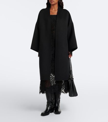 Fendi Belted wool and silk coat - Fendi - Modalova