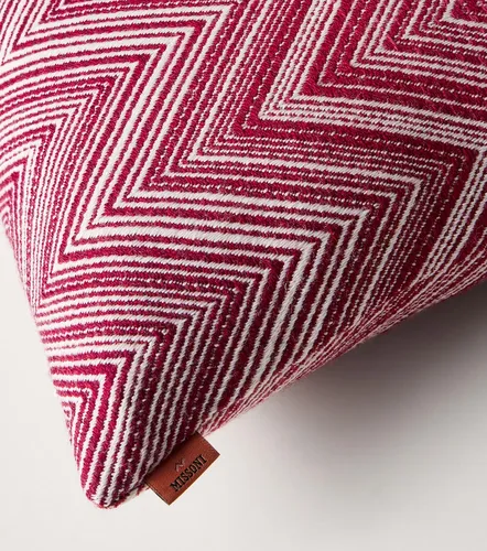 Cojín Timmy de lana y algodón en zigzag - Missoni - Modalova