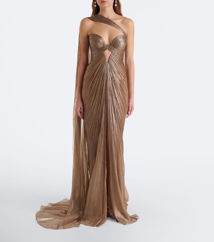Vestido de fiesta bustier Morgan de seda - Maria Lucia Hohan - Modalova