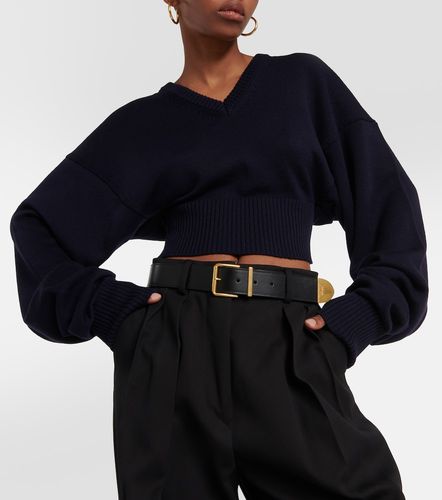 Pullover cropped Pomez in lana - Sportmax - Modalova