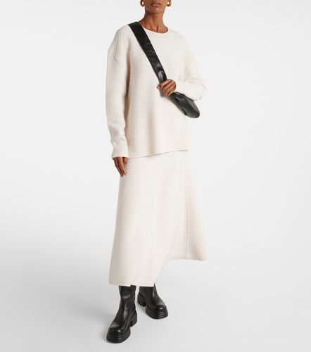 Pullover in misto lana a coste - Joseph - Modalova