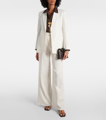 Jadi striped cotton and linen blazer - Max Mara - Modalova
