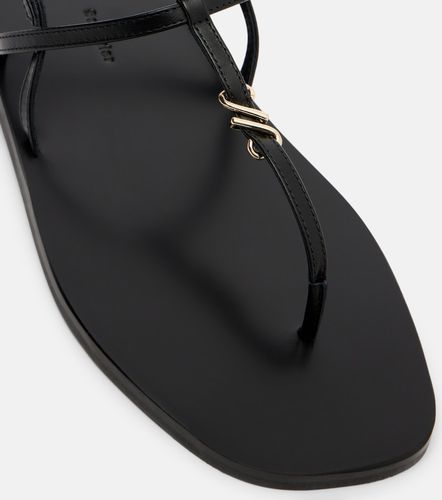 Monogram leather thong sandals - Proenza Schouler - Modalova