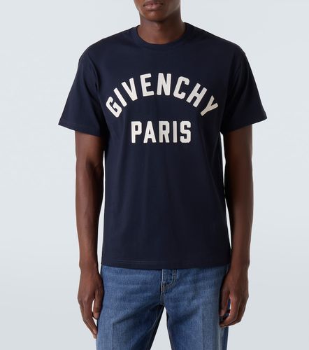 T-shirt Paris in jersey di cotone - Givenchy - Modalova