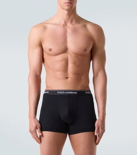 Set of 2 cotton-blend briefs - Dolce&Gabbana - Modalova