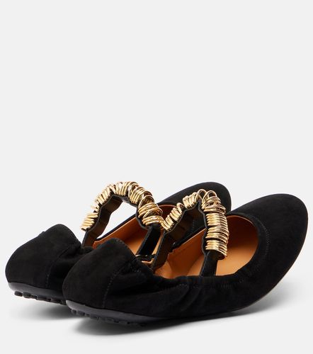 Tod's Dee suede Mary Jane flats - Tod's - Modalova