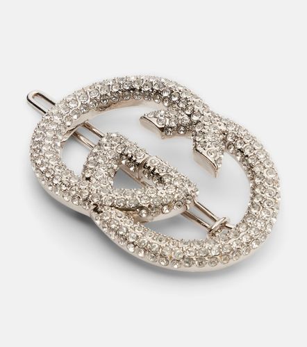 Interlocking G embellished barrette - Gucci - Modalova